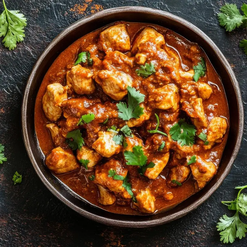 Chicken Tariwala at Punjaabi by Royal Paan Edmonton — spiced chicken curry